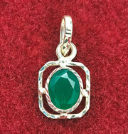 SILVER PENDANT FOR ZODIAC SIGN VIRGO AND GEMINI